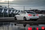 BMW M3 Sedan on Vossen Wheels (HF-1) 2018 года